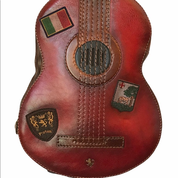 Guitar Backpack Italian Leather - Picture 2 of 16